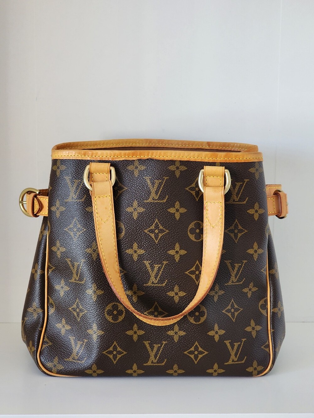 Louis Vuitton Batignolles Vertical PM Bucket Monogram Top Handle Bag / Mini Tote - Picture 5 of 16